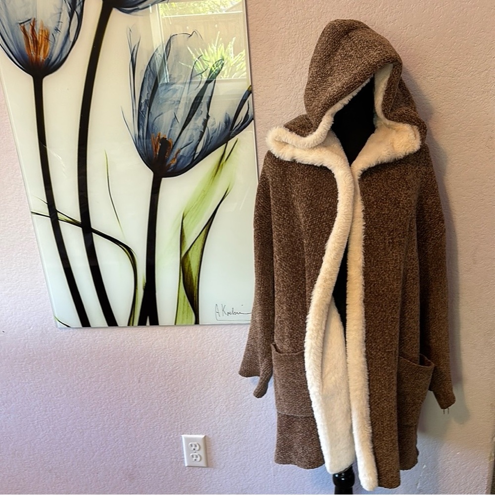 Lush sweater jacket size medium